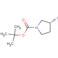 CAS: 1234576-86-3 | OR480835 | tert-Butyl (3R)-3-iodopyrrolidine-1-carboxylate