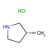 CAS: 235093-98-8 | OR480867 | (3R)-3-Methylpyrrolidine hydrochloride
