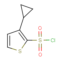 CAS: 2172096-17-0 | OR48096 | 3-Cyclopropyl-2-thiophenesulfonyl chloride