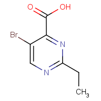 CAS: 1235450-86-8 | OR48242 | 5-Bromo-2-ethylpyrimidine-4-carboxylic acid