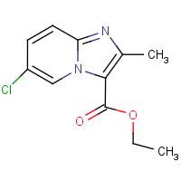 CAS: 330858-13-4 | OR4875 | Ethyl 6-chloro-2-methylimidazo[1,2-a]pyridine-3-carboxylate