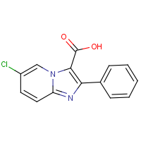 CAS: 220465-51-0 | OR4876 | 6-Chloro-2-phenylimidazo[1,2-a]pyridine-3-carboxylic acid
