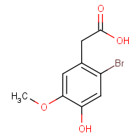 CAS: 181517-98-6 | OR4895 | 2-Bromo-4-hydroxy-5-methoxyphenylacetic acid