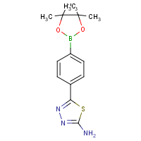 CAS: 2377609-43-1 | OR49069 | 4-(5-Amino-1,3,4-thiadiazol-2-yl)benzeneboronic acid, pinacol ester