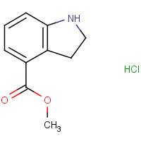 CAS: 1187927-40-7 | OR49079 | 4-Methoxycarbonyl-2,3-dihydro-1H-indole hydrochloride