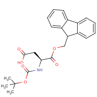 CAS:129046-87-3 | OR49088 | (3S)-4-(9H-Fluoren-9-ylmethoxy)-3-[(2-methylpropan-2-yl)oxycarbonylamino]-4-oxobutanoic acid