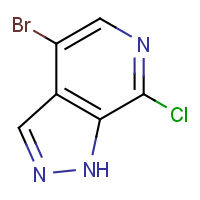 CAS:1446222-51-0 | OR500029 | 4-Bromo-7-chloro-1H-pyrazolo[3,4-c]pyridine