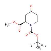 CAS: 1799811-83-8 | OR50476 | Methyl (2R)-4-oxopiperidine-2-carboxylate, N-BOC protected