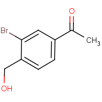 CAS:1418144-62-3 | OR50484 | 3'-Bromo-4'-(hydroxymethyl)acetophenone