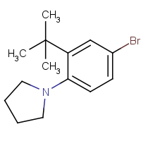 CAS: 850012-53-2 | OR50487 | 1-(4-Bromo-2-tert-butyl-phenyl)pyrrolidine