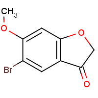 CAS:77376-38-6 | OR50962 | 5-Bromo-6-methoxy-2,3-dihydro-1-benzofuran-3-one