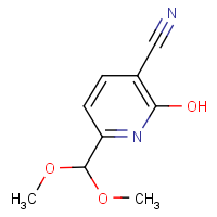 CAS: 156459-19-7 | OR50976 | 6-(Dimethoxymethyl)-2-hydroxypyridine-3-carbonitrile