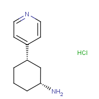 CAS:  | OR50977 | rac-(1R,3S)-3-(Pyridin-4-yl)cyclohexan-1-amine hydrochloride