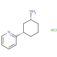 CAS:  | OR50978 | rac-(1R,3S)-3-(Pyridin-2-yl)cyclohexan-1-amine hydrochloride