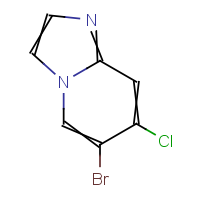 CAS: 1303890-45-0 | OR510043 | 6-Bromo-7-chloroimidazo[1,2-a]pyridine