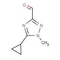 CAS: 877133-27-2 | OR510055 | 5-Cyclopropyl-1-methyl-1H-1,2,4-triazole-3-carbaldehyde