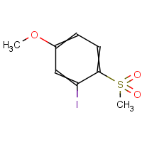 CAS:1965309-05-0 | OR510081 | 2-Iodo-4-methoxy-1-(methylsulfonyl)benzene