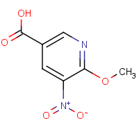 CAS: 1211516-51-6 | OR510095 | 6-Methoxy-5-nitro-3-pyridinecarboxylic acid
