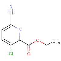 CAS: 1436504-94-7 | OR510099 | Ethyl 3-chloro-6-cyanopicolinate