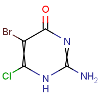 CAS: 55740-64-2 | OR510101 | 2-Amino-5-bromo-6-chloropyrimidin-4(1H)-one