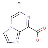 CAS: 1196154-13-8 | OR510104 | 6-Bromoimidazo[1,2-a]pyrazine-8-carboxylic acid