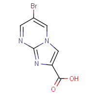 CAS:907945-69-1 | OR510105 | 6-Bromoimidazo[1,2-a]pyrimidine-2-carboxylic acid