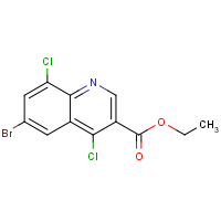 CAS: 1019396-10-1 | OR510119 | Ethyl 6-bromo-4,8-dichloroquinoline-3-carboxylate