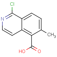 CAS: 1245643-02-0 | OR510158 | 1-Chloro-6-methylisoquinoline-5-carboxylic acid