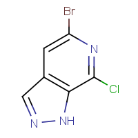 CAS:1416374-15-6 | OR510162 | 5-Bromo-7-chloro-1H-pyrazolo[3,4-c]pyridine