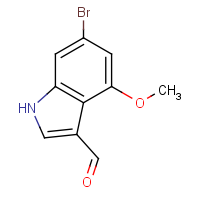 CAS: 1202766-19-5 | OR510166 | 6-Bromo-4-methoxy-1H-indole-3-carbaldehyde
