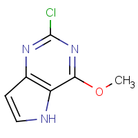 CAS:1375301-68-0 | OR510171 | 2-Chloro-4-methoxy-5H-pyrrolo[3,2-d]pyrimidine