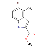 CAS: 1857296-39-9 | OR510178 | Methyl 5-bromo-4-methyl-1H-indole-2-carboxylate