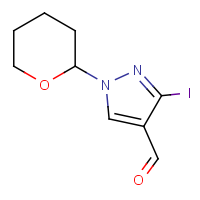 CAS: 1627924-19-9 | OR510191 | 3-Iodo-1-(tetrahydro-2H-pyran-2-yl)-1H-pyrazole-4-carbaldehyde