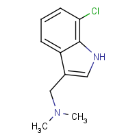 CAS:159503-76-1 | OR510200 | 1-(7-Chloro-1H-indol-3-yl)-N,N-dimethylmethanamine