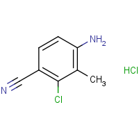 CAS: 864361-78-4 | OR510226 | 4-Amino-2-chloro-3-methylbenzonitrile hydrochloride