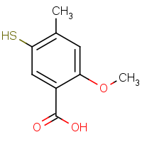 CAS:439579-12-1 | OR510234 | 5-Mercapto-2-methoxy-4-methylbenzoic acid