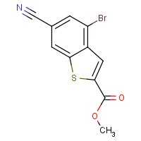 CAS: 753455-45-7 | OR510249 | Methyl 4-bromo-6-cyanobenzo[b]thiophene-2-carboxylate