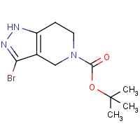 CAS:1936429-06-9 | OR510250 | tert-Butyl 3-bromo-1,4,6,7-tetrahydro-5H-pyrazolo[4,3-c]pyridine-5-carboxylate