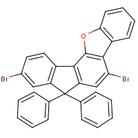 CAS: 1872364-25-4 | OR51031 | 5,9-Dibromo-7,7-diphenyl-fluoreno[4,3-b]benzofuran