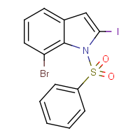 CAS: 2514953-08-1 | OR51177 | 7-Bromo-2-iodo-1-(phenylsulfonyl)-1H-indole