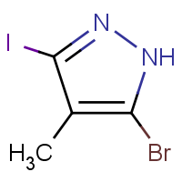 CAS:  | OR51559 | 5-Bromo-4-methyl-3-iodo-1H-pyrazole