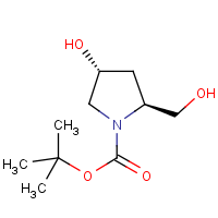 CAS: 61478-26-0 | OR51749 | (2S,4R)-4-Hydroxy-2-(hydroxymethyl)pyrrolidine, N-BOC protected