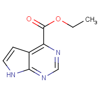 CAS:915142-91-5 | OR52057 | Ethyl 7H-pyrrolo[2,3-d]pyrimidine-4-carboxylate