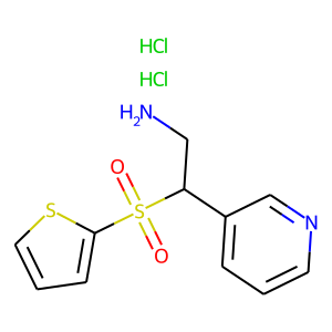 CAS:1094394-78-1 | OR52068 | 2-(Pyridin-3-yl)-2-[(thien-2-yl)sulphonyl]ethylamine dihydrochloride