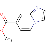 CAS: 86718-01-6 | OR52106 | Methyl imidazo[1,2-a]pyridine-7-carboxylate