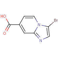 CAS: 1315360-75-8 | OR52107 | 3-Bromoimidazo[1,2-a]pyridine-7-carboxylic acid