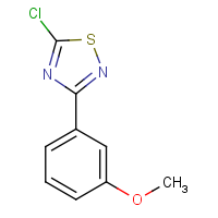 CAS:1221341-41-8 | OR52117 | 5-Chloro-3-(3-methoxyphenyl)-1,2,4-thiadiazole