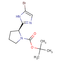 CAS: 1007882-59-8 | OR52165 | Tert-butyl (2S)-2-(5-bromo-1H-imidazol-2-yl)pyrrolidine-1-carboxylate