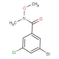 CAS:1700202-83-0 | OR52231 | 3-Bromo-5-chloro-N-methoxy-N-methylbenzamide