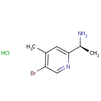 CAS: 1628810-35-4 | OR52306 | (S)-1-(5-Bromo-4-methylpyridin-2-yl)ethanamine hydrochloride